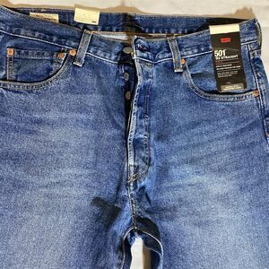 Levi's 501 '93 Men's Straight Fit Denim Jeans Blue Size 34x36